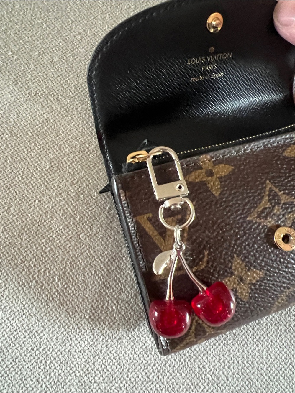 Mini Cherries Bag Charm